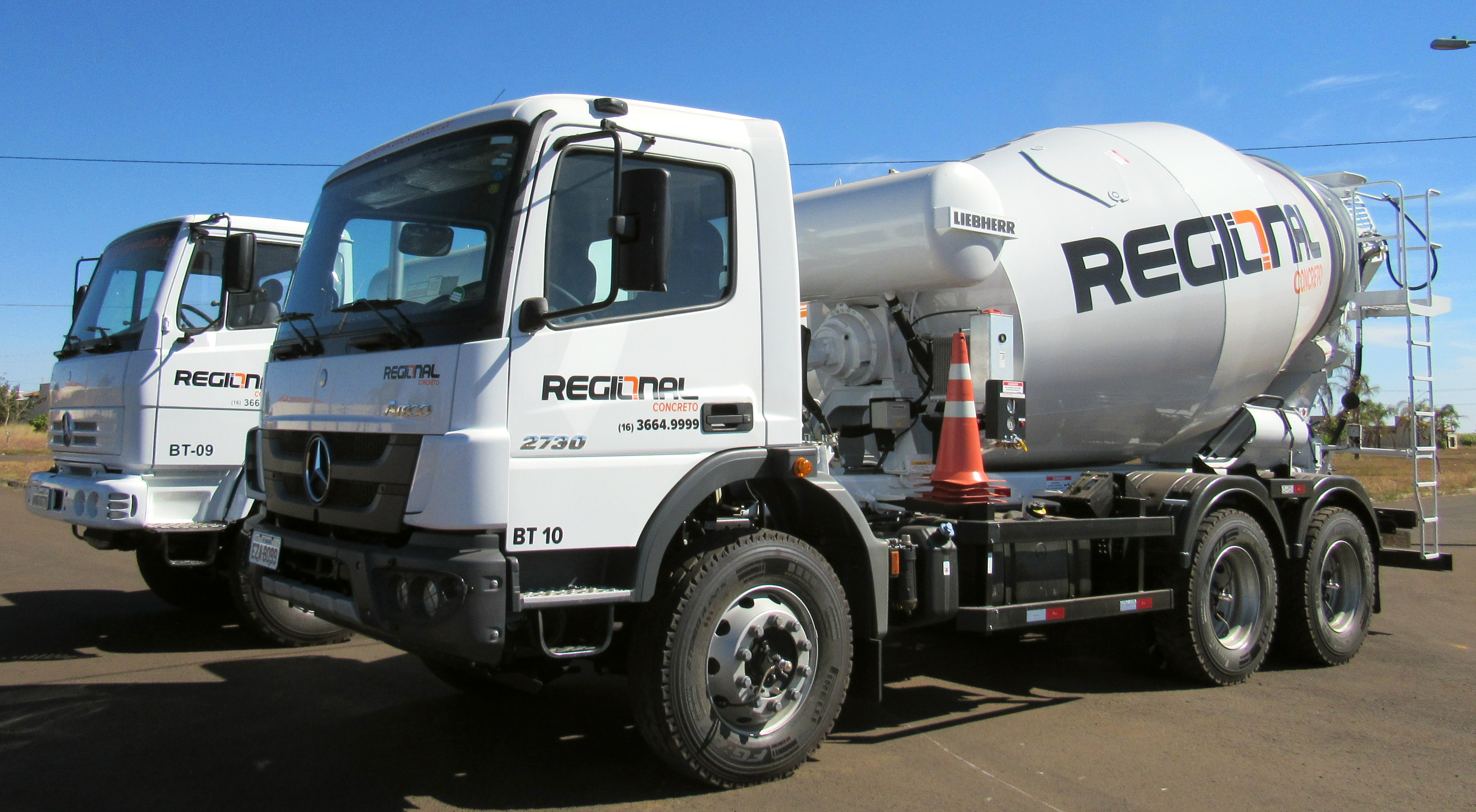 Caminhão Regional Concreto